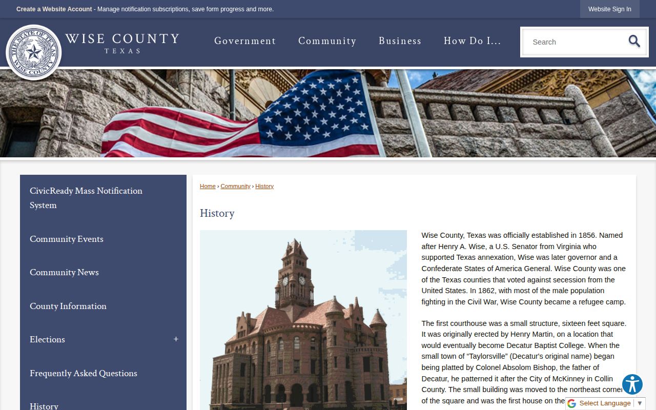 Wise County jail history context for 72-hour release records